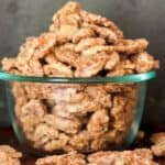 making candied pecans