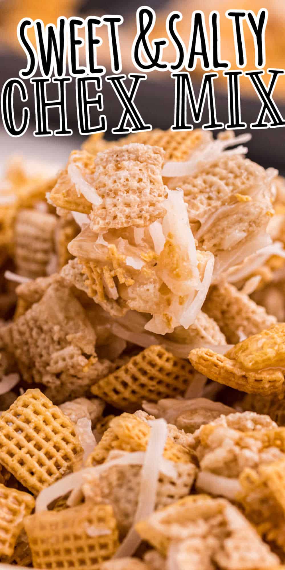 Sweet & Salty Chex Mix Recipe (Holiday Chex Mix)