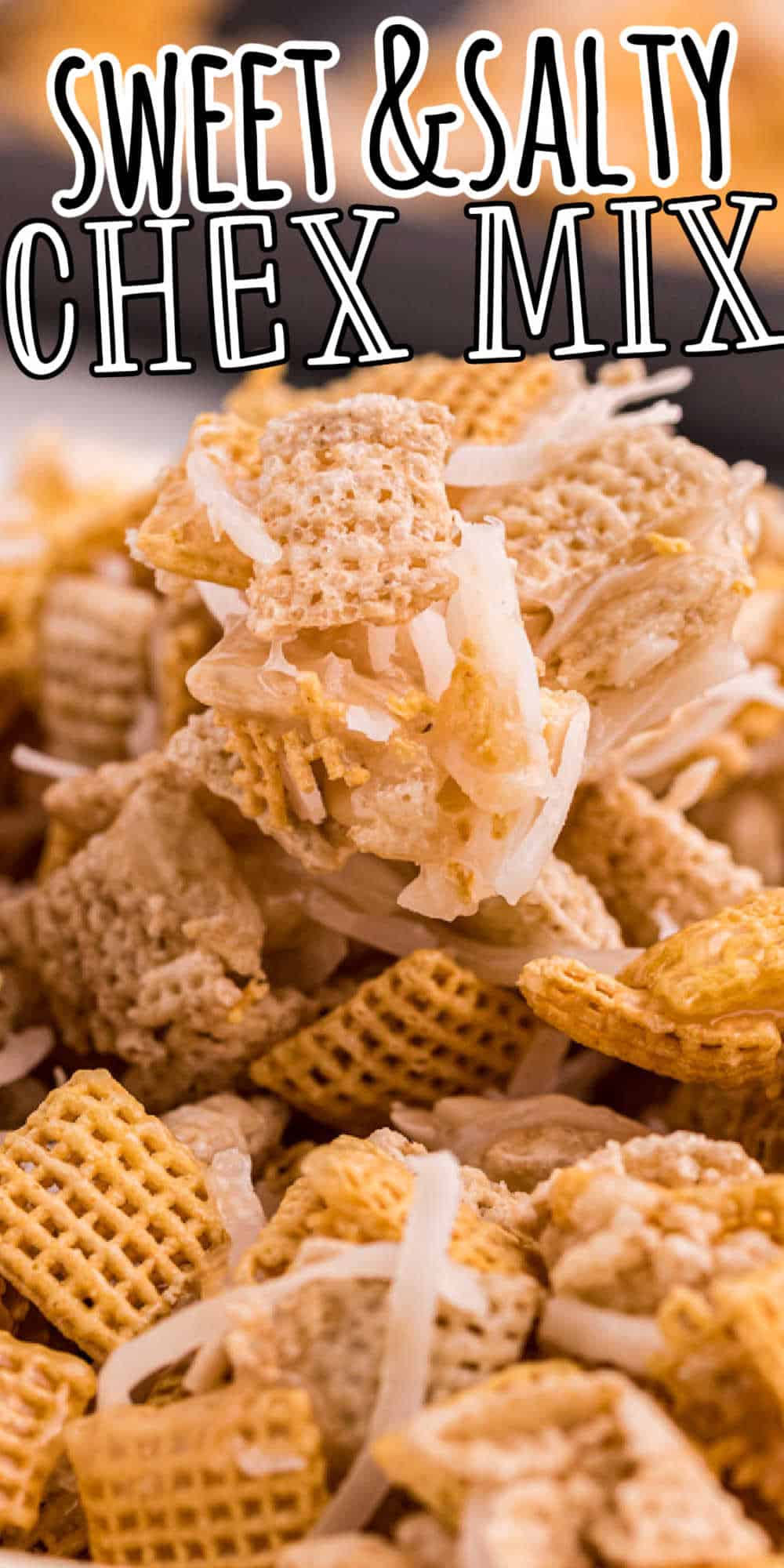 Sweet & Salty Chex Mix Recipe (Holiday Chex Mix)