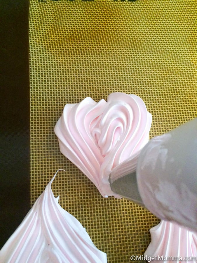 Strawberry Meringue Cookies Recipe • MidgetMomma