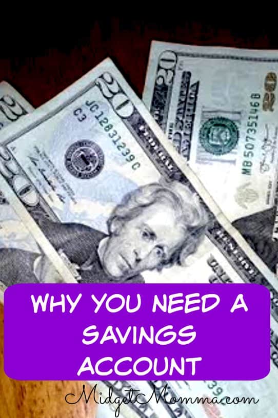 why you need a savings account