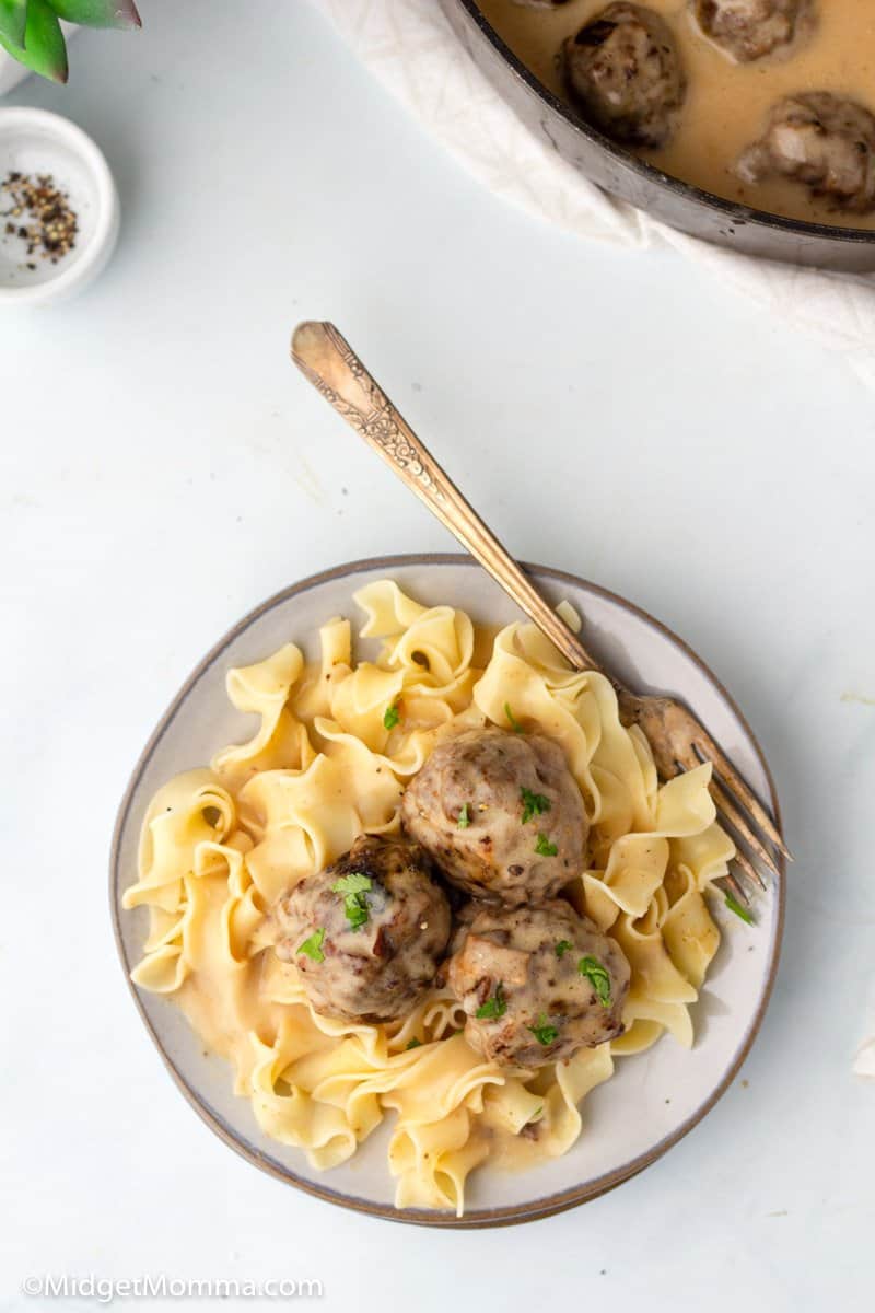 Easy Swedish Meatballs Recipe above photo