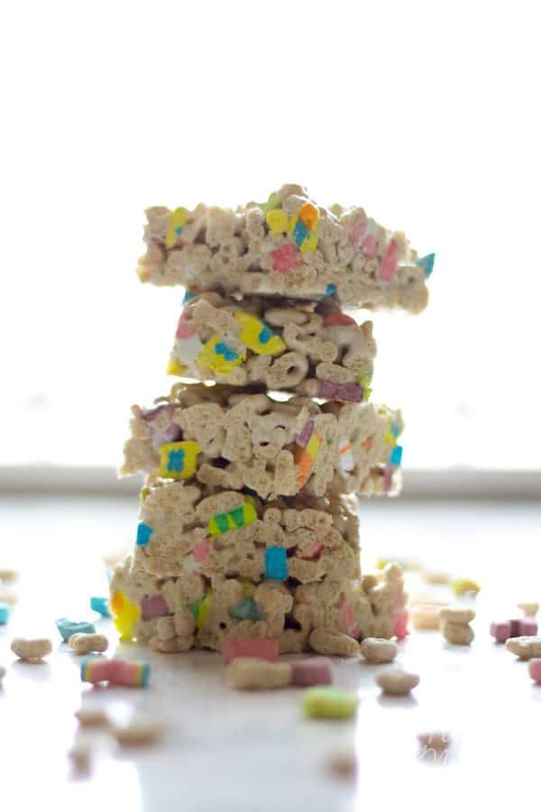 Lucky Charm Marshmallow Treats