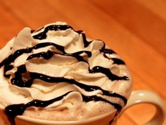 This Homemade Hot Chocolate taste so much like Starbucks hot chocolate. It is so rich and creamy. Don't forget to top it off with some whipped cream.
