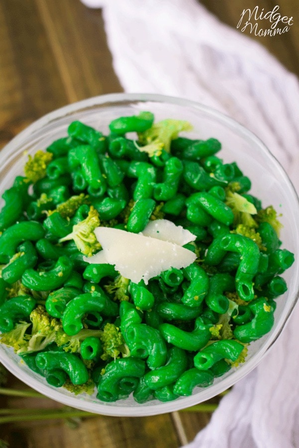 green pasta recipe