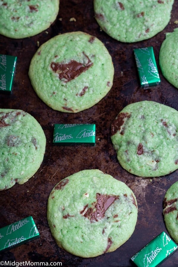 Andes Mint Cookies Recipe • MidgetMomma