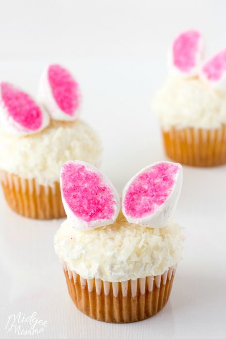 Bunny Ears Cupcakes