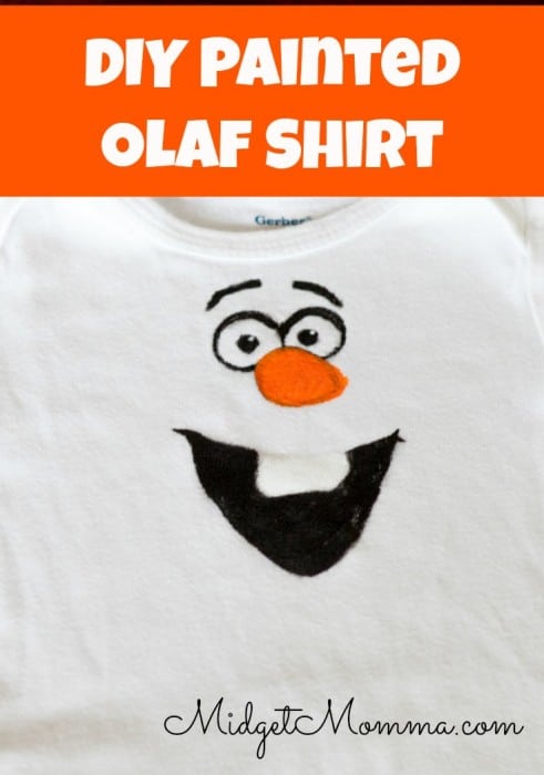 DIY Olaf Shirt