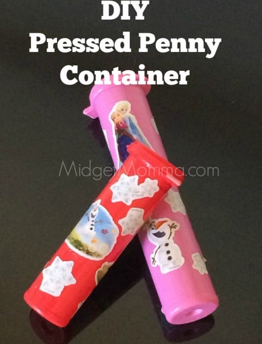 DIY Pressed Penny Container