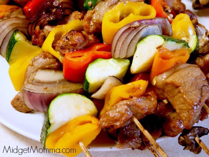 The BEST Grilled Steak Kabobs