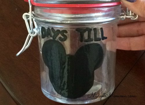 disney count down jar