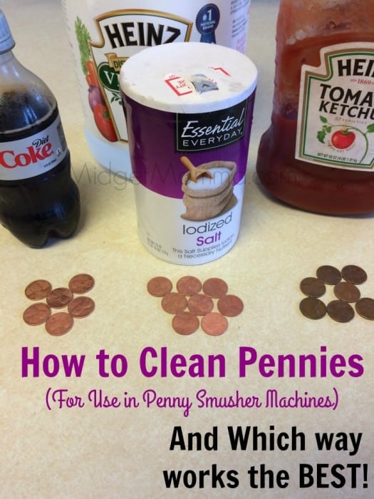 how to clean pennies