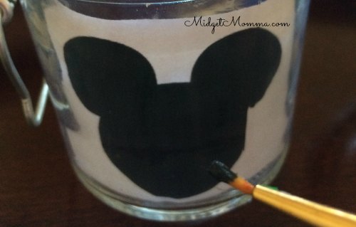 painted diy disney count down jar