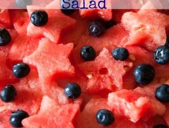 Watermelon Stars Fruit Salad, how to cut watermelon stars shapes, easy to make fruit salad, fruit stars, cut watermelon into stars