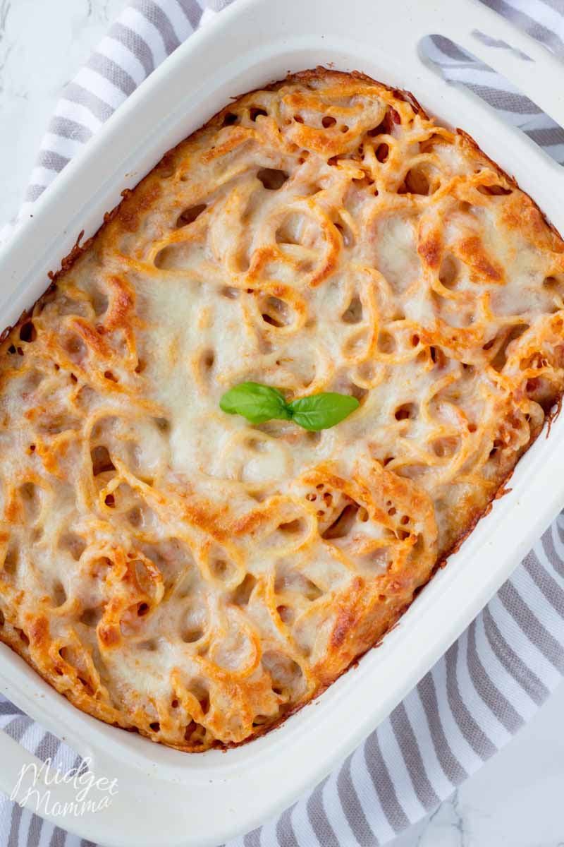 baked spaghetti recipe