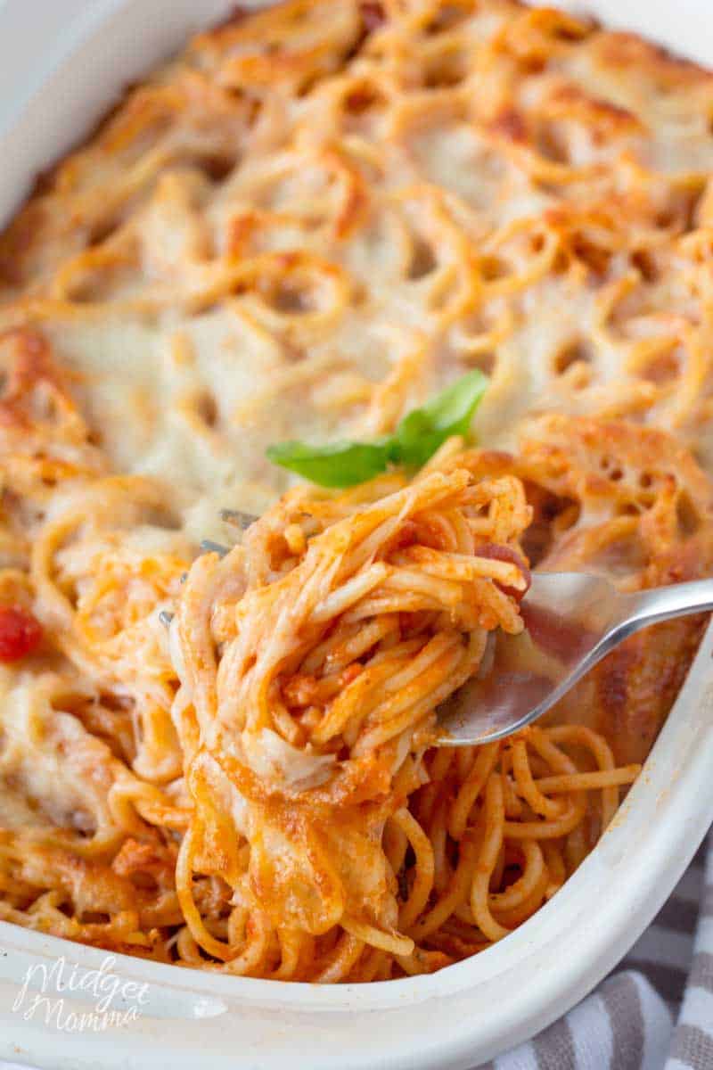 easy baked spaghetti