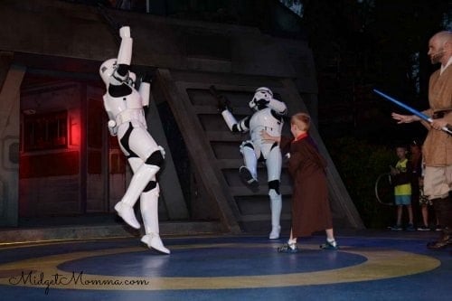 free jedi training at Disney World