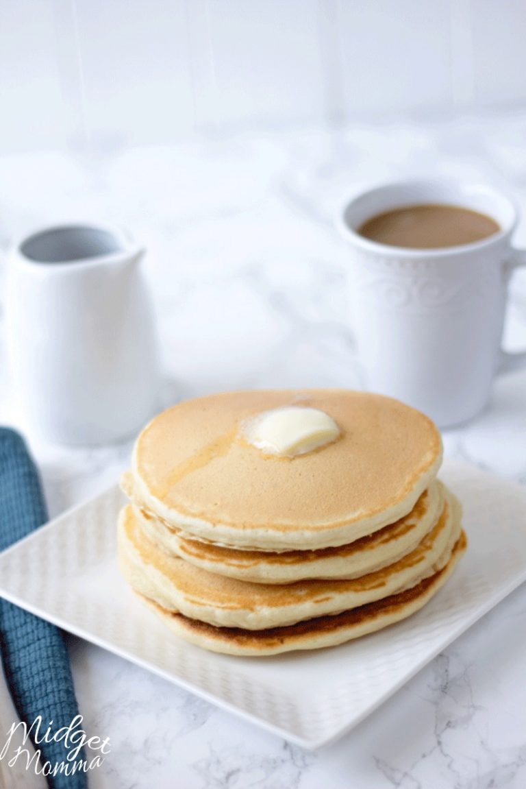 Fluffy & Delicious Homemade Pancakes Using Homemade Pancake Mix