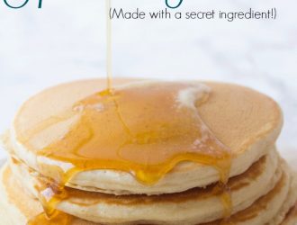 Homemade pancakes are the perfect breakfast. this homemade pancake mix recipe makes the most amazing pancakes ever!