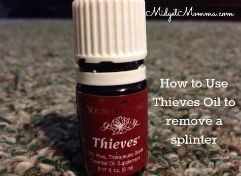 How to Remove Splinters using Thieves oil Essential oils