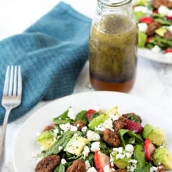 Strawberry Spinach Salad