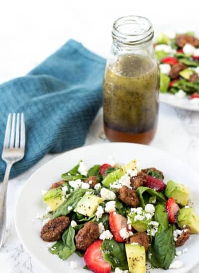 Strawberry Spinach Salad