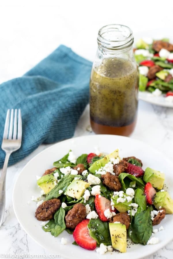 Strawberry Spinach Salad