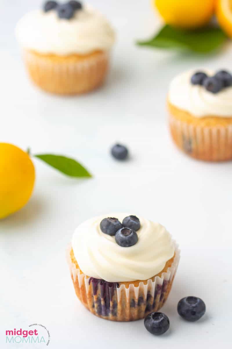 lemon Blueberry cupcakes