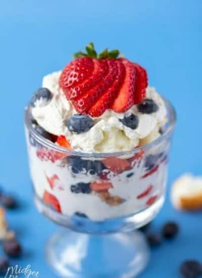 Strawberry Blueberry Trifle