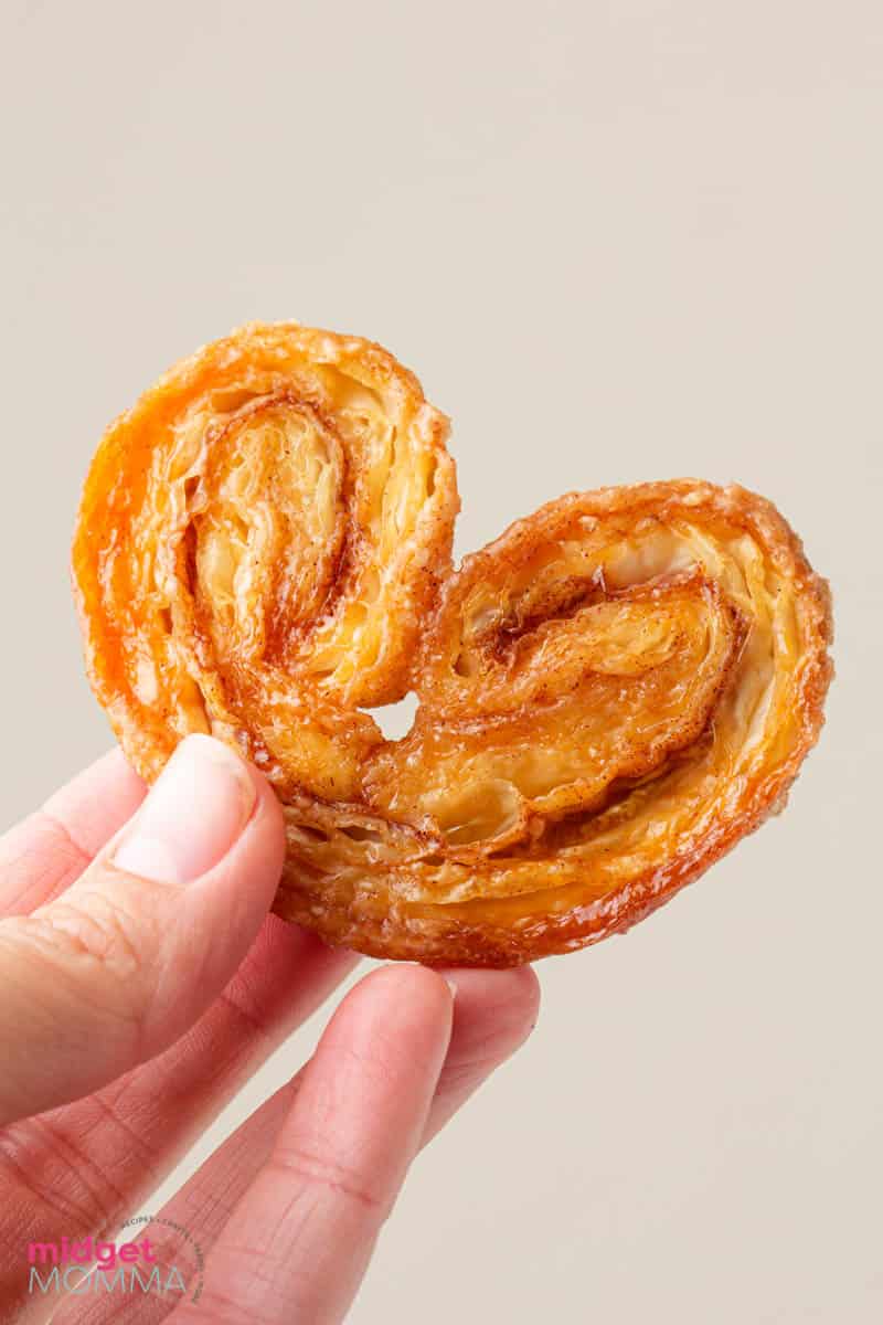 Cinnamon Elephant Ear Cookies - Palmier Cookies