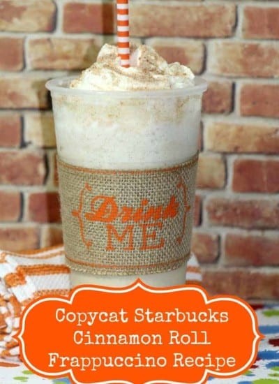 Copycat Starbucks Cinnamon Roll Frappuccino Recipe, Copycat Starbucks Cinnamon Roll Frappuccino, Starbucks Cinnamon Roll Frappuccino Recipe