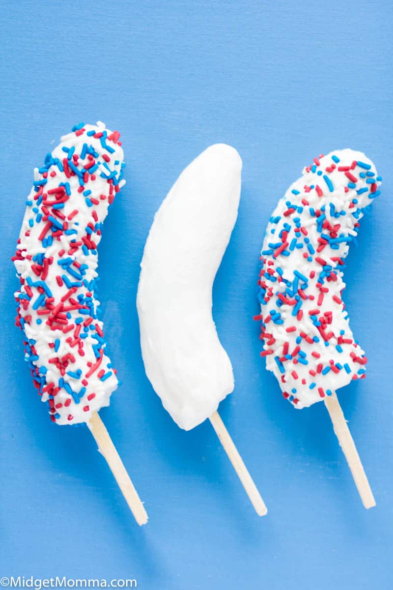 3 yogurt banana pops