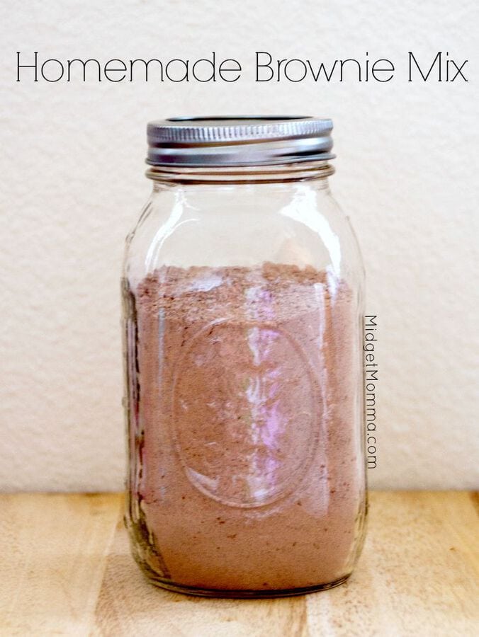 Homemade Brownie Mix Cheaper Then the Premade Box Mix