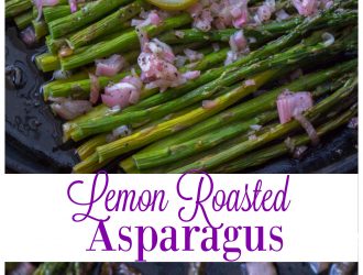 lemon roasted asparagus
