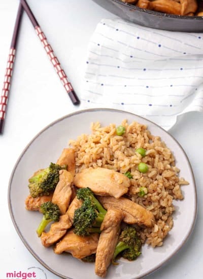 chicken and broccoli