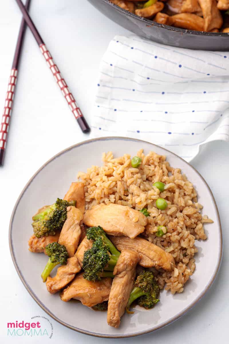 chicken and broccoli