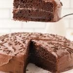 homemade chocolate cake recipe