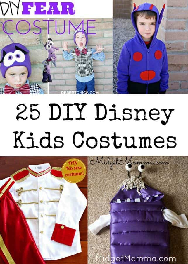 DIY Kids Disney Costumes 