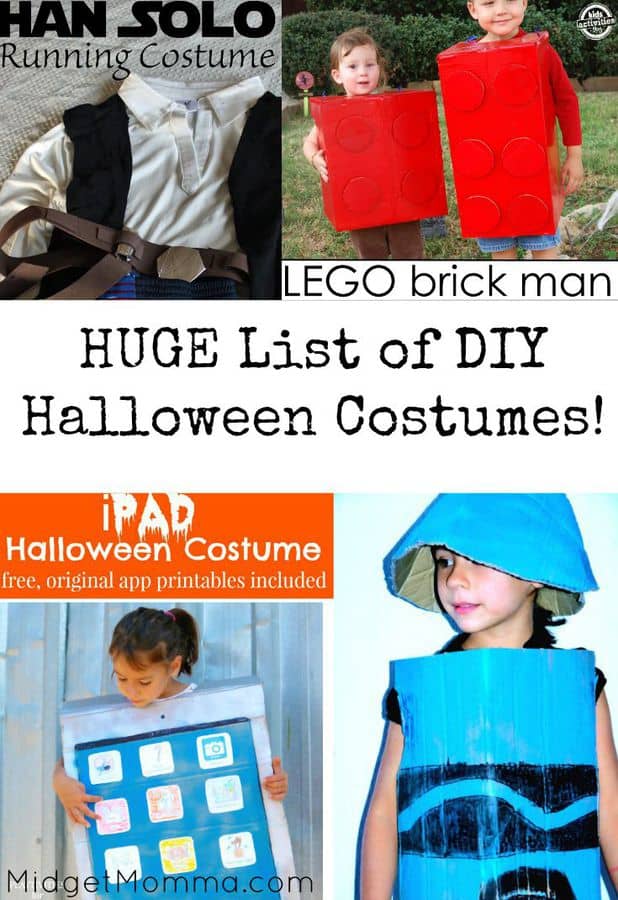 DIY Kids Halloween Costumes