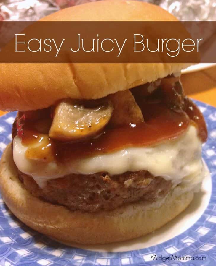 Easy Juicy Burgers Recipe ONLY 3 Ingredients