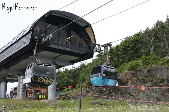 Gondola ride at killington