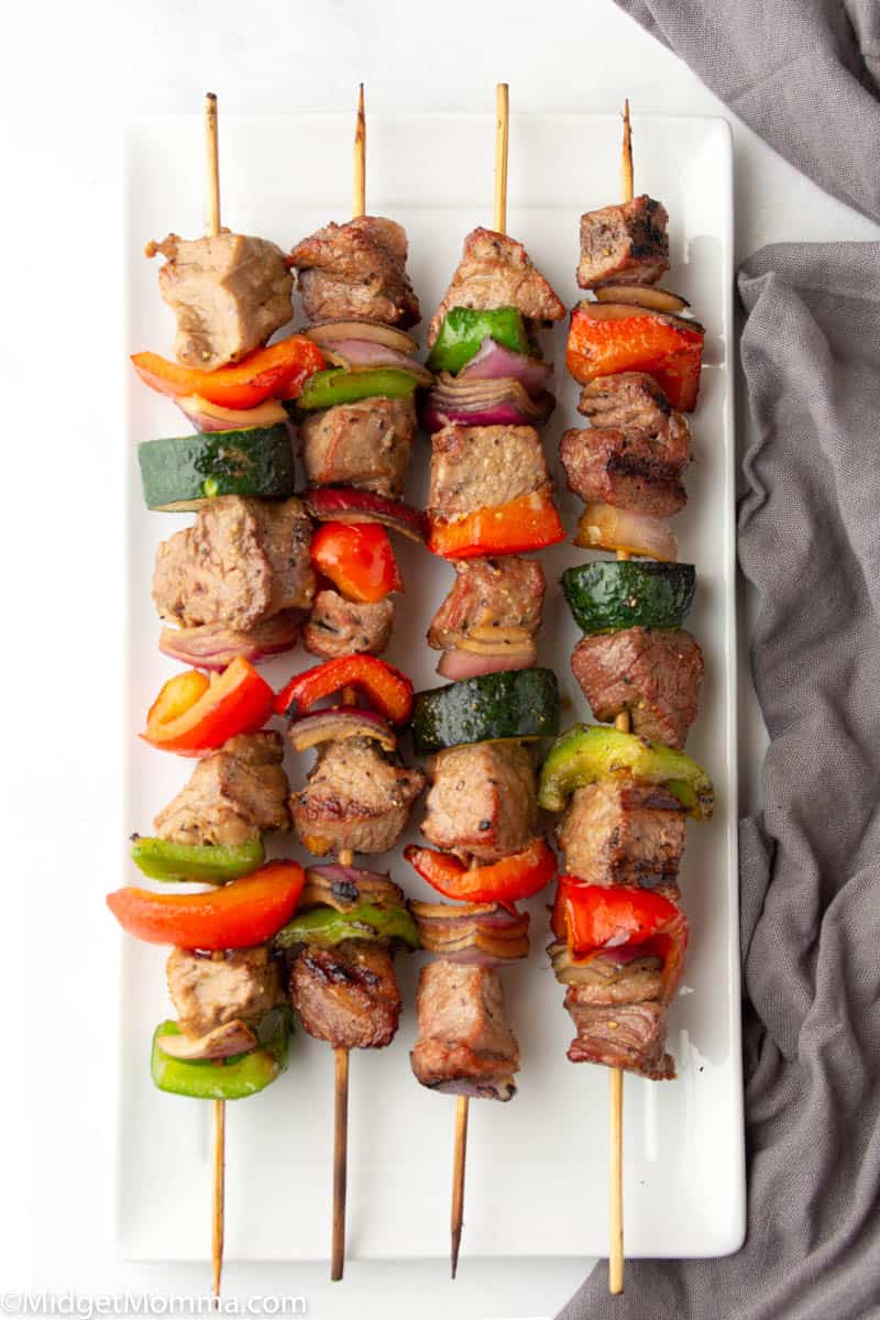 Grilled steak kebabs is skewered food that is fun to eat, Lifestyles