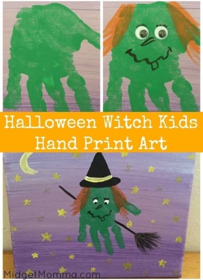 halloween hand and fooprint craft, halloween craft, kids halloween craft, halloween handprint, halloween footprint, foot print craft, kids foot prints, kids handprints craft