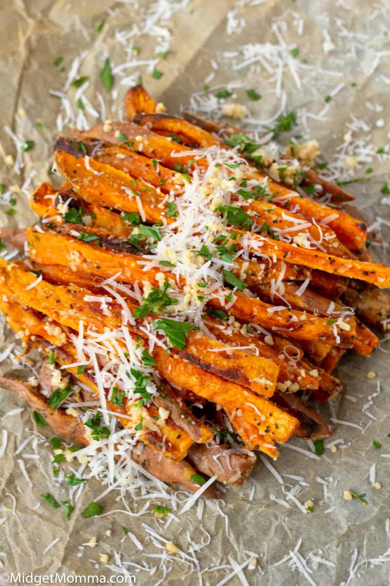 Parmesan Sweet Potato Fries