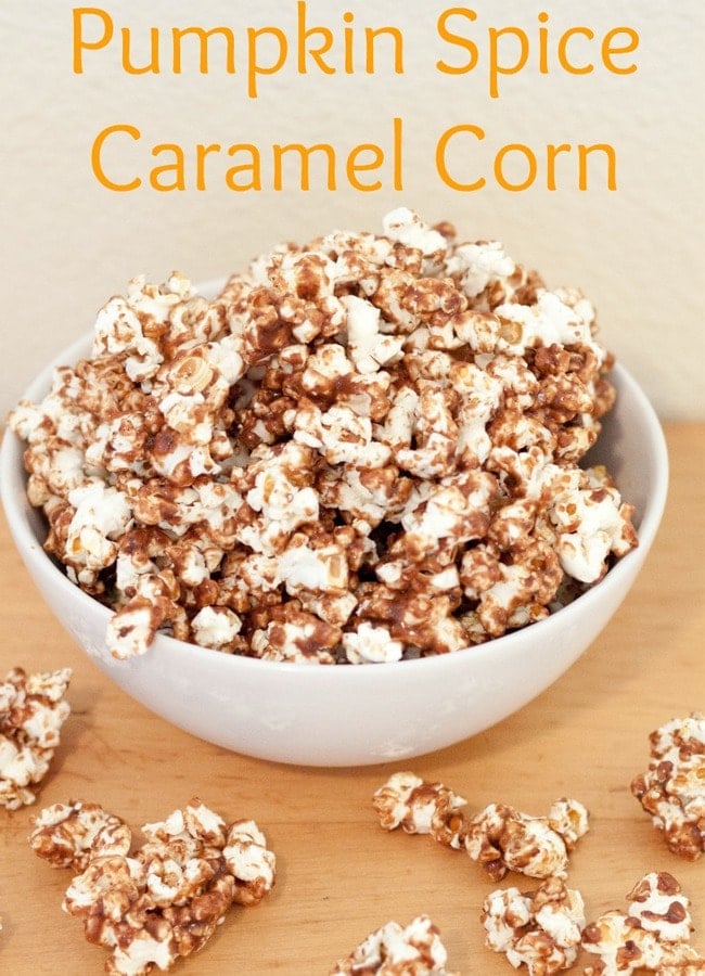 Pumpkin Spice Caramel Corn