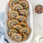 Rainbow Pinwheel Cookies Recipe