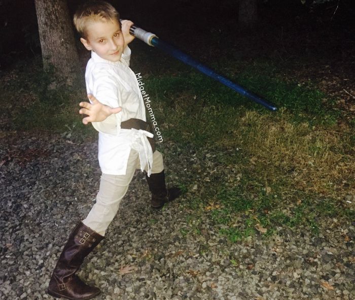 DIY Luke Skywalker costume