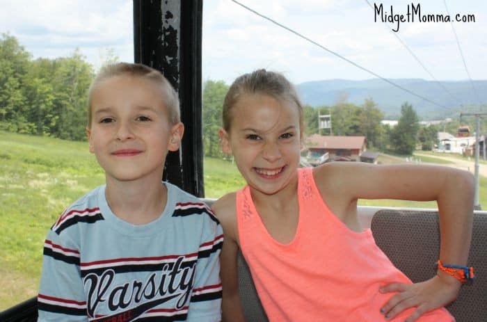 kenzie and logan gondola ride