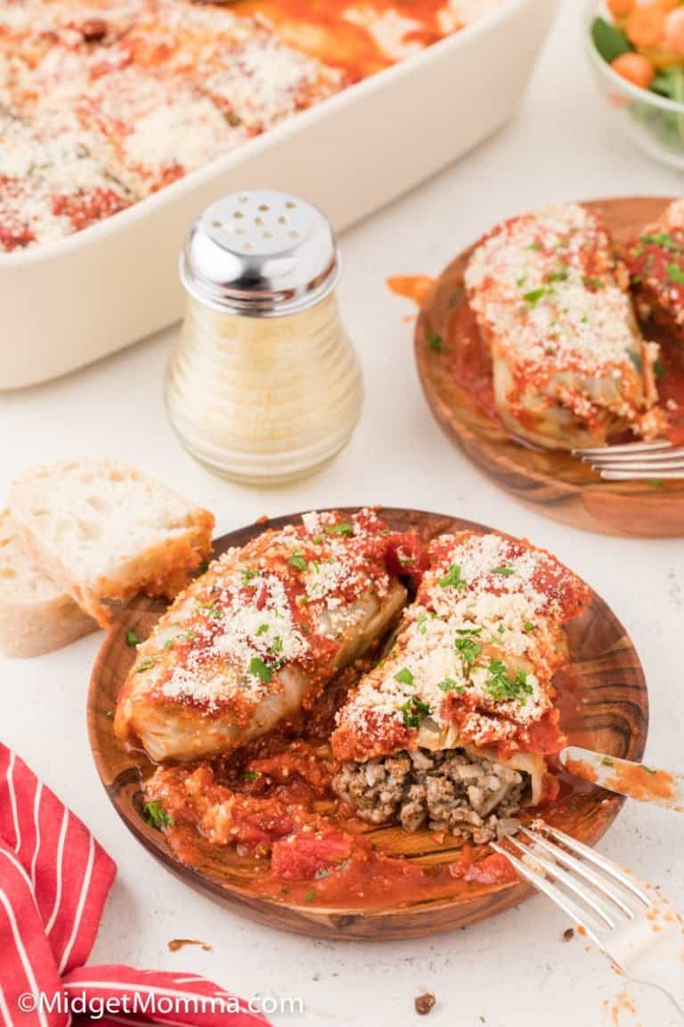 Baked Stuffed Cabbage Rolls (Perfect for Freezer Meal Cooking)