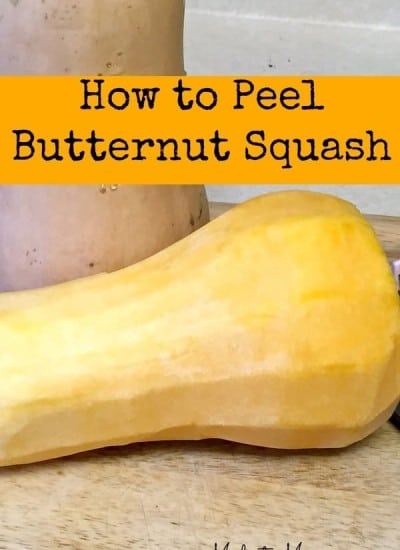 Butternut Squash. Step by step directions for How to Peel Butternut Squash. Use these steps on How to Peel Butternut Squash easily.